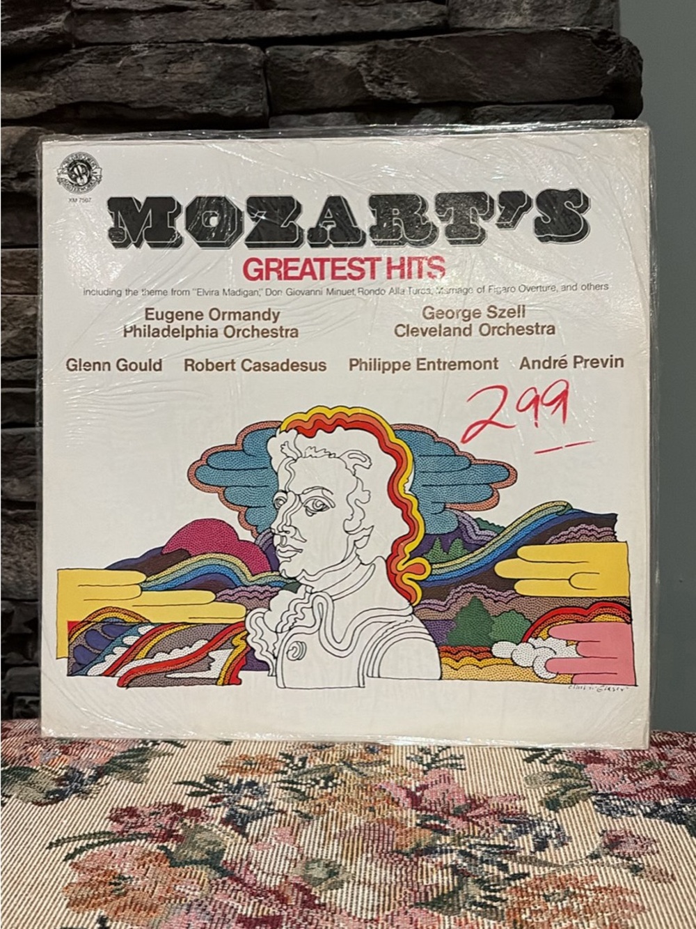 Mozart's Greatest Hits Vinyl Record - Columbia Masterworks